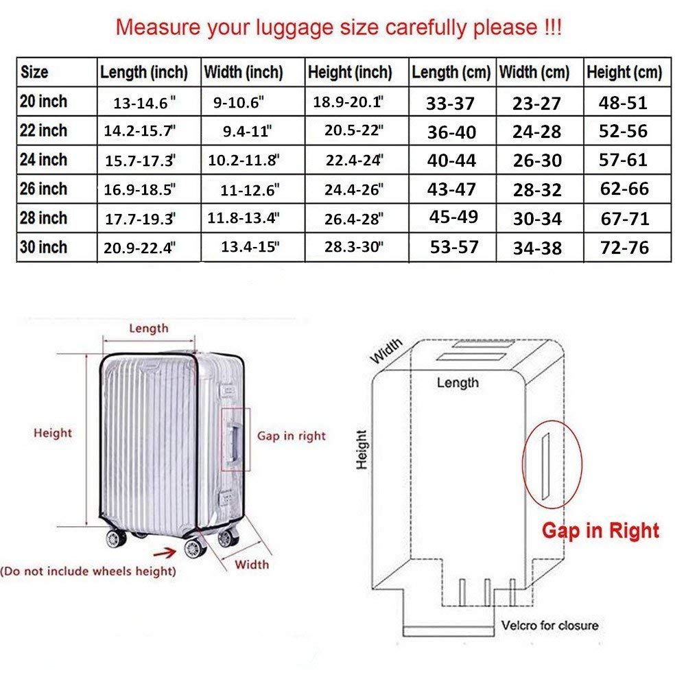 28 inch luggage size in cm Clearance
